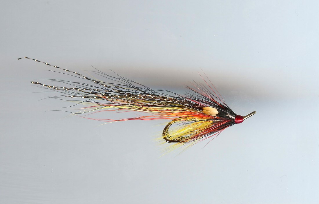 Salmon Flys 3 X Willie Gunn Flamethrower Size 10 